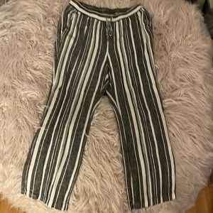 white and grey dress pants